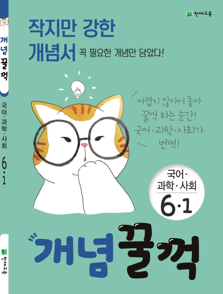 개념꿀꺽 국어,과학,사회 6-1