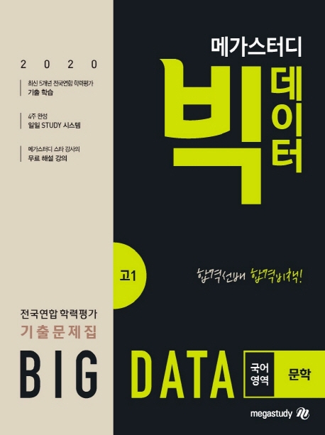 메가스터디 고1 빅데이터 국어영역 문학
