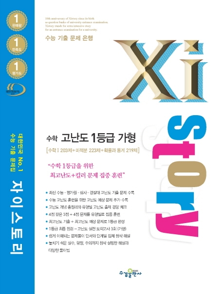 자이스토리 수학 고난도 1등급 가형
