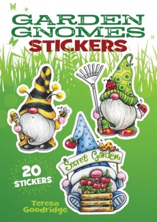 Garden Gnomes Stickers: 20 Stickers (Paperback)