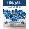 Dream Walls Collage Kit: Blue Lagoon: 50 Pieces of Art in a Soothing Color Palette (Paperback)